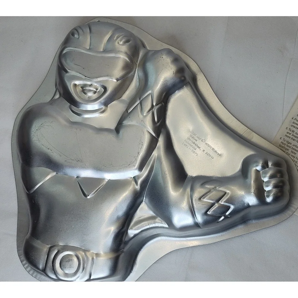 VTG Wilton Mighty Morphin Power Rangers Cake Mold Pan 1994 RARE SEE B26.1GA713